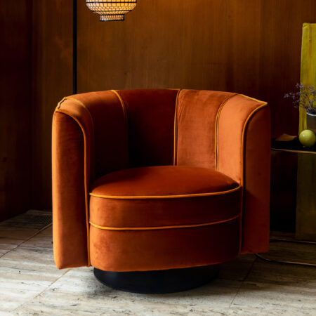 Dutchbone Draaibare Fauteuil 'Flower'