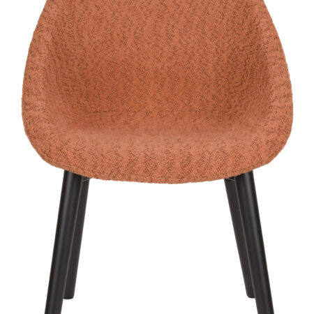 Dutchbone Eetkamerstoel 'Fenna' Bouclé