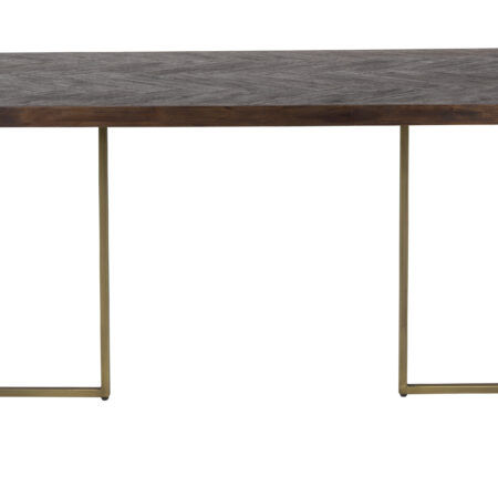 Dutchbone Eettafel 'Class' Antique Brass