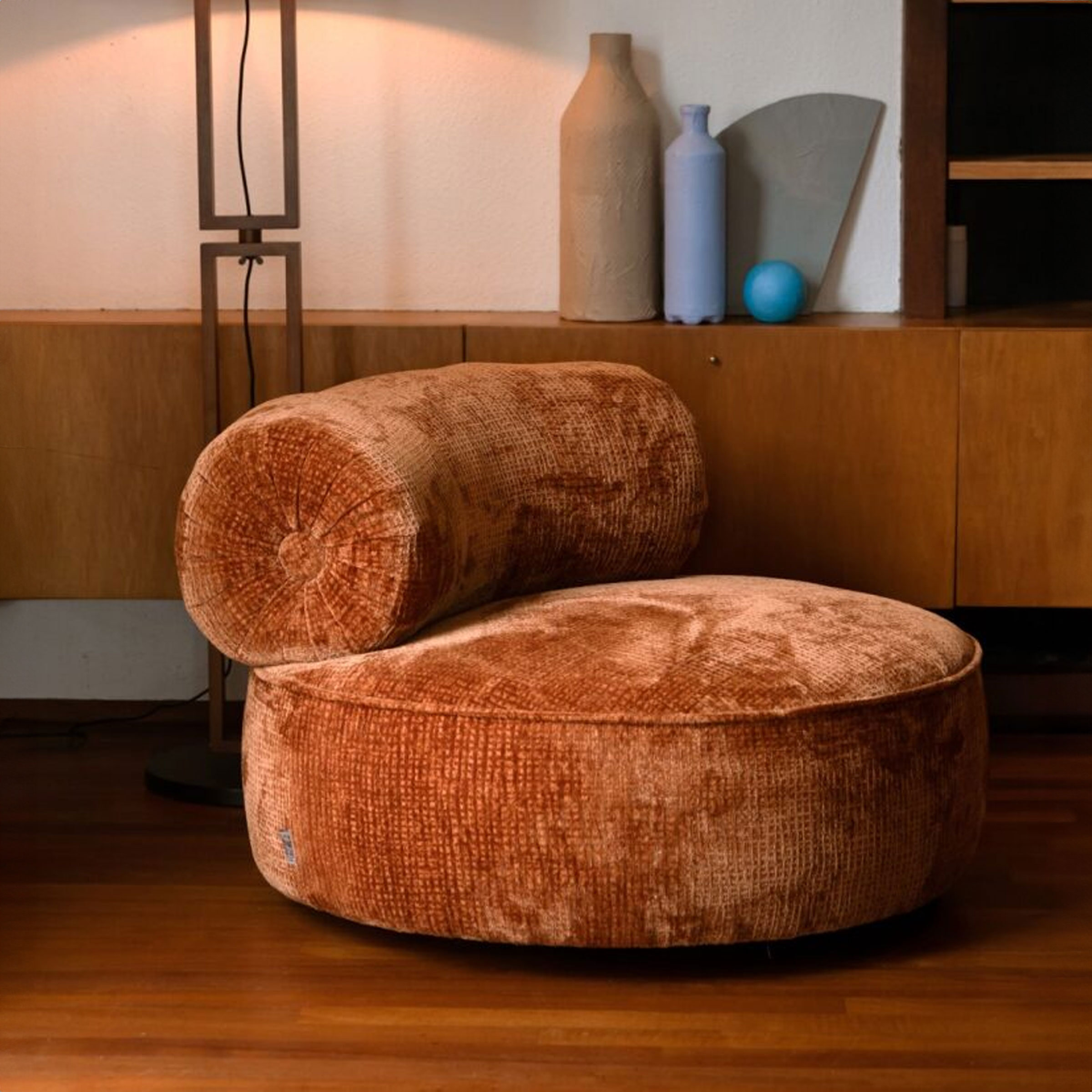 Dutchbone Fauteuil 'Tilbury' Chenille