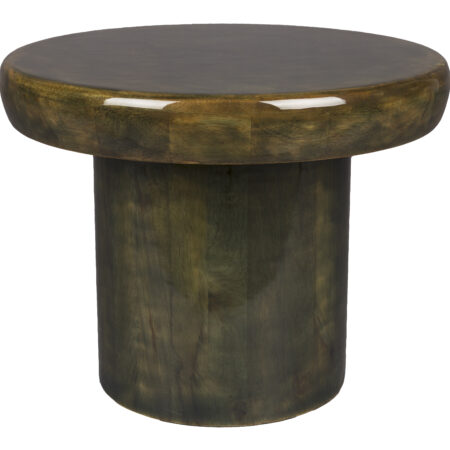 Dutchbone Ronde Bijzettafel 'Mush' Mangohout