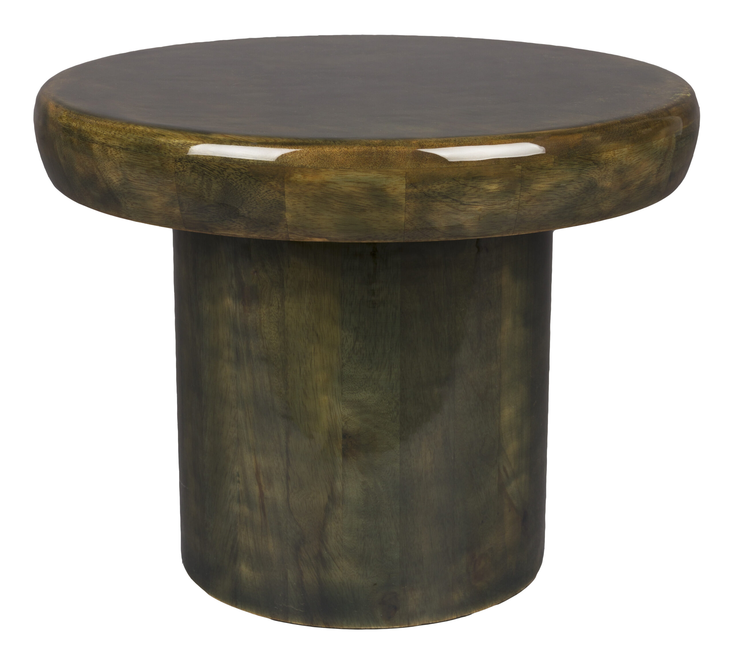 Dutchbone Ronde Bijzettafel 'Mush' Mangohout
