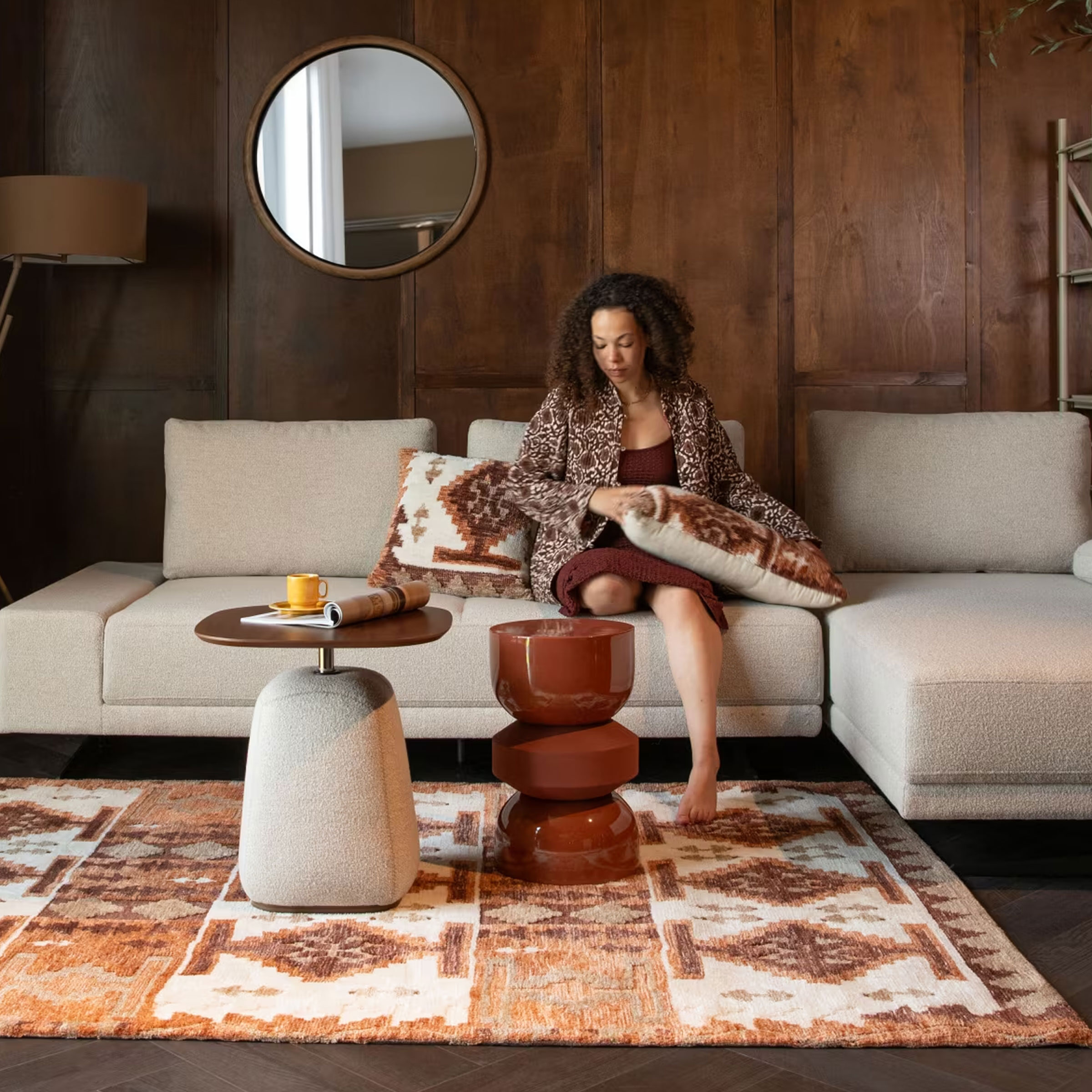Dutchbone Vloerkleed 'Maron' 200 x 300cm | Dutchbone
