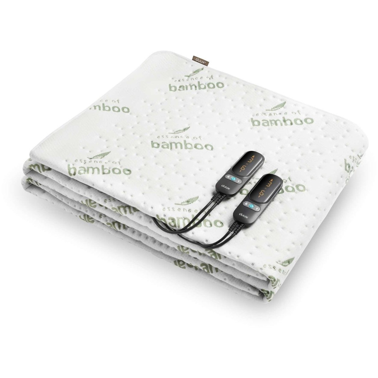 Duux Snooze Bamboo Heated Underblanket 200 x 140 Elektrische deken Beige | Duux