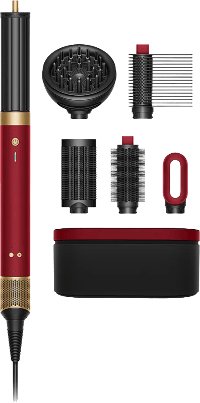Dyson Airwrap Co-anda 2x Curly + Coily Red Velvet