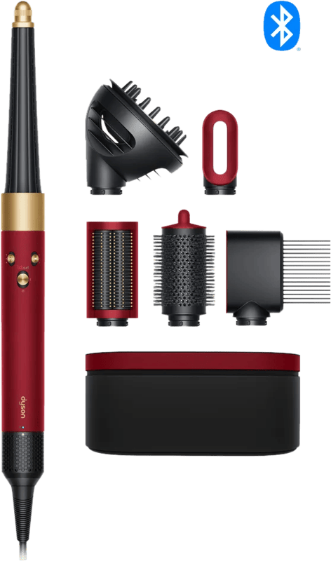 Dyson Airwrap i.d. Curly + Coily Red Velvet/Goud