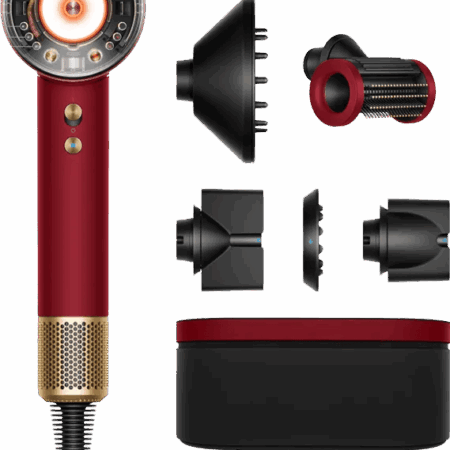 Dyson Supersonic Nural Straight + Wavy Red Velvet