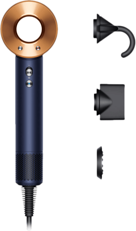 Dyson Supersonic Straight + Wavy Prussian Blue