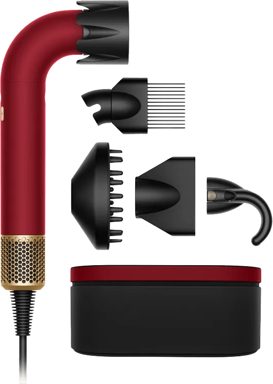 Dyson Supersonic r Curly + Coily Red Velvet