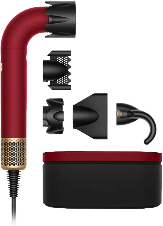 Dyson Supersonic r Straight + Wavy Red Velvet