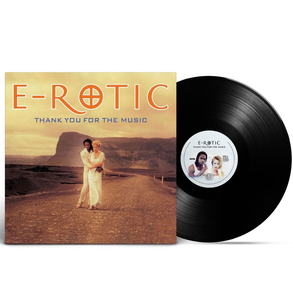 E-Rotic - Thank You Fore The Music - Abba Tribute (Zwart Vinyl) - LIMITED (LP) | Maschina Records