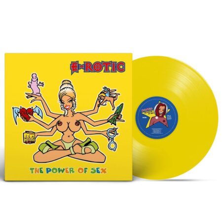 E-Rotic - The Power of Sex (Geel Vinyl) - GELIMITEERD (LP) | Maschina Records