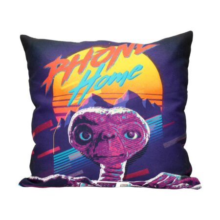 E.T. the Extra-Terrestrial: Phone Home Vierkant Kussen LAATSTE STUKS | Fiftiesstore