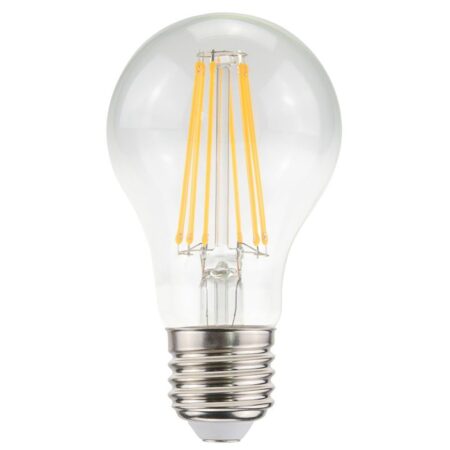 E27 LED Filament Lamp A60 - Energielabel A - 7.5 Watt - 1521 Lumen - 2700K Warm Wit - Transparant glas | HOFTRONIC