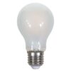 E27 LED Filament Lamp Frost - 4 Watt 400 lumen - 2700K warm wit - Vervangt 40 Watt - E27 fitting - A60 lamp - Grote fitting | V-TAC