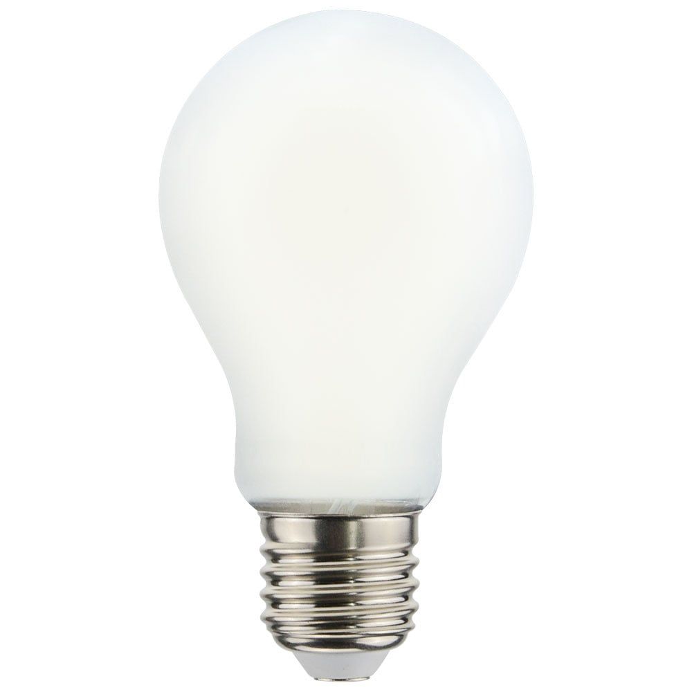 E27 LED Filament Lamp Frosted - Energielabel A - Dimbaar - 3.8 Watt - 840 lumen - 2700K Warm Wit | HOFTRONIC