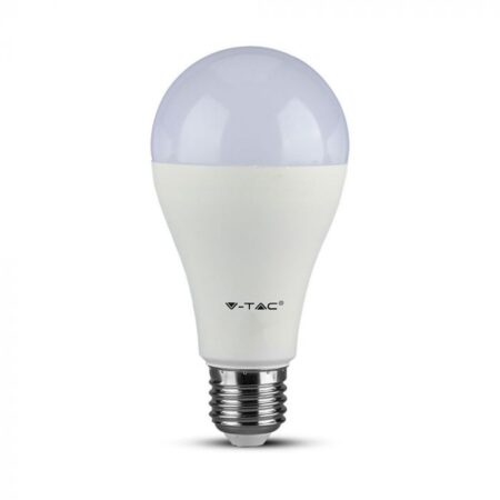 E27 LED Lamp - 15 Watt 1250lm - 4000K neutraal wit - Vervangt 85 Watt - E27 fitting - A65 lamp - Grote fitting | V-TAC
