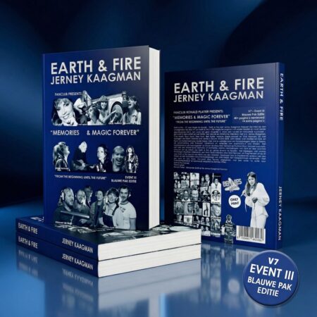 Earth & Fire - Jerney Kaagman - Memories and Magic Forever Gelamineerd Softcover Boek 7.1 Blauw | Bennies Fifties