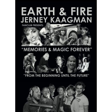 Earth & Fire - Jerney Kaagman Memories and Magic Forever Gelamineerd Softcover Boek Zwarte Versie | Fiftiesstore