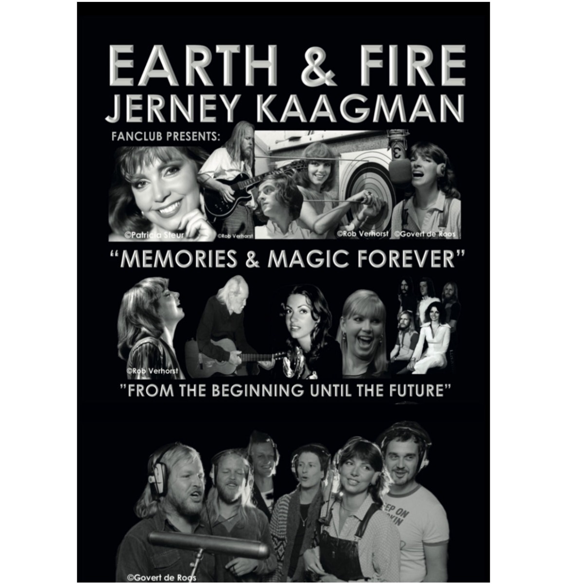 Earth & Fire - Jerney Kaagman Memories and Magic Forever Gelamineerd Softcover Boek Zwarte Versie | Fiftiesstore