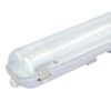 Ecoseries - LED TL armatuur 150cm dubbel IP65 - 4000K - 48W 9600lm (200lm/W) - Flikkervrij koppelbaar - T8 G13 fitting - Incl. 2x LED TL buis | HOFTRONIC