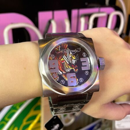 Ed Hardy Mannen Horloge Japans Roestvrij Staal | 50% korting | Ed Hardy - Christian Audigier