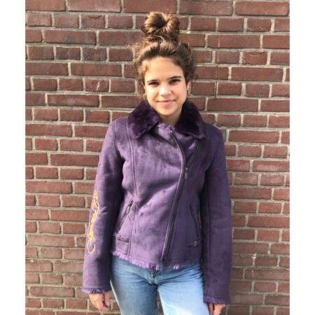 Ed Hardy Purple Jacket -XS | 50% korting | Fiftiesstore
