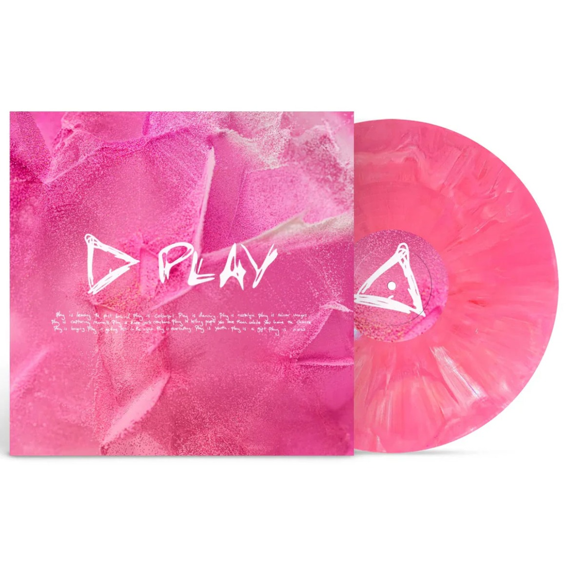 Ed Sheeran - Play (Roze Galaxy Marmer Vinyl) (LP) | Fiftiesstore