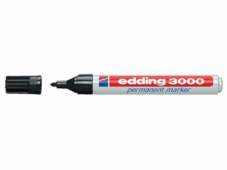 Edding 3000 Zwart 1.5-3Mm | Edding