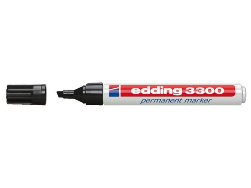 Edding 3300 Zwart 1-5mm Blok | Edding