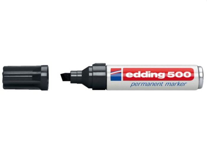 Edding 500 zwart 2-7mm blok | Edding