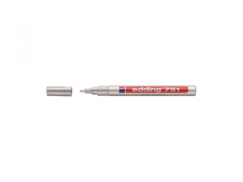 Edding 751 Zilver 1-2mm | Edding