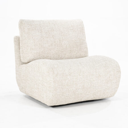 Eleonora Draaifauteuil 'Lucia' kleur Beige | Eleonora