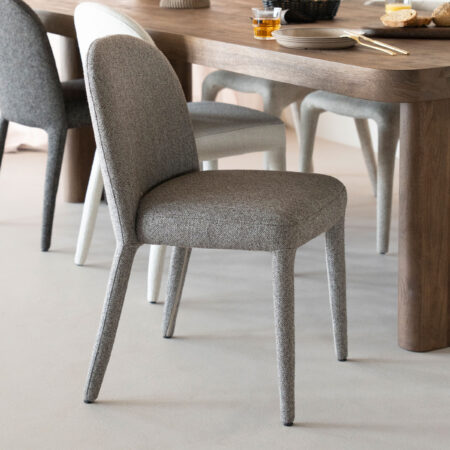 Eleonora Eetkamerstoel 'Jaxx' kleur Taupe | Eleonora
