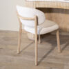 Eleonora Eetkamerstoel 'Mikky' kleur Beige/Naturel | Eleonora