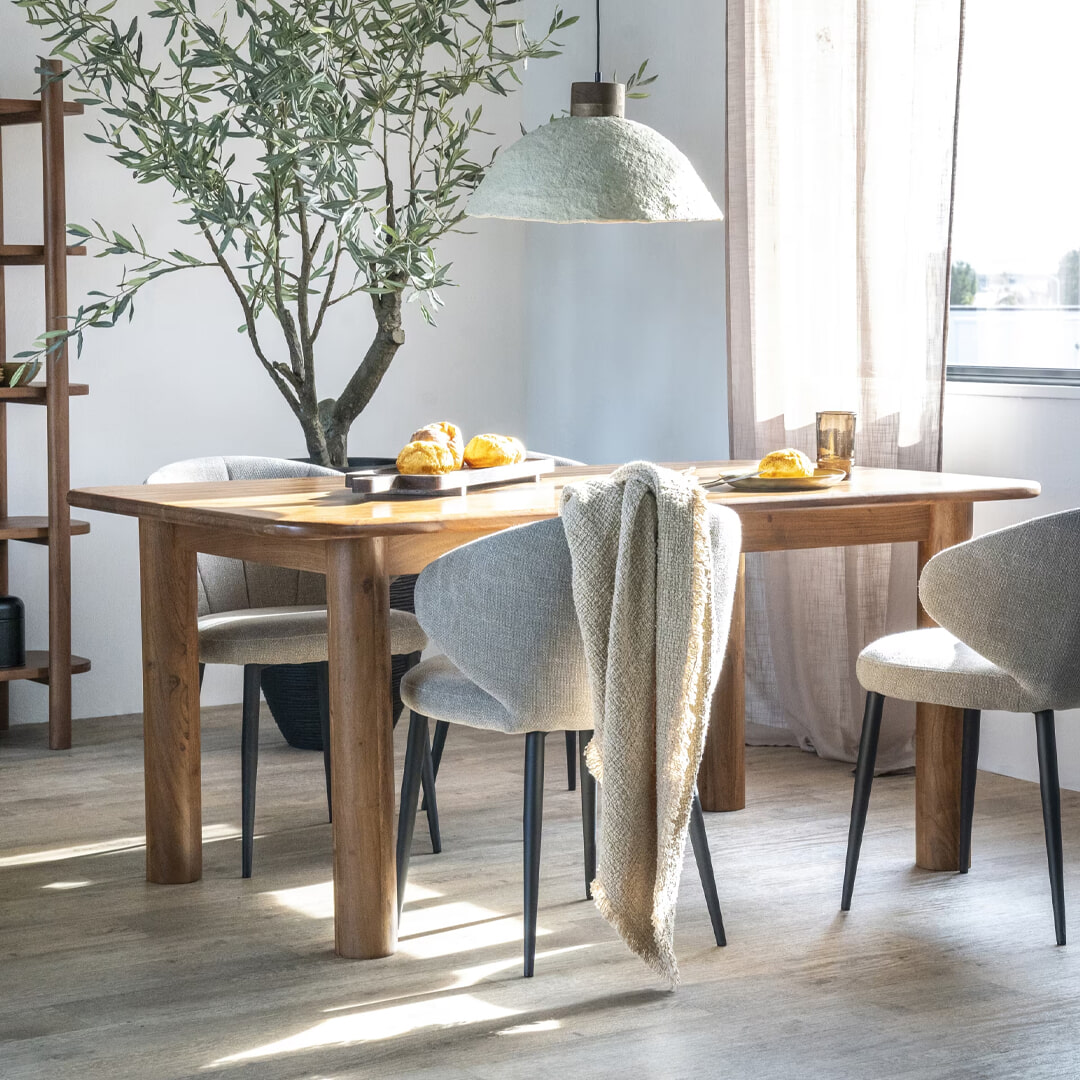 Eleonora Eettafel 'Julian' Acaciahout