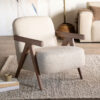 Eleonora Fauteuil 'Francis' Grove Bouclé