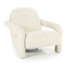 Eleonora Fauteuil 'Monica' Grove Bouclé