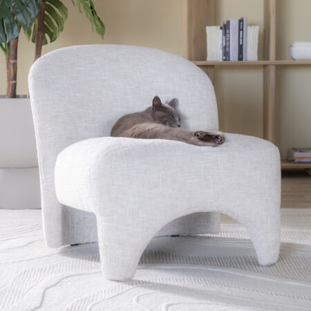 Eleonora Fauteuil 'Owen' kleur Beige | Eleonora