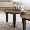 Eleonora Ronde Salontafel 'Davina' Mangohout