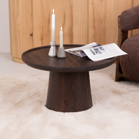 Eleonora Ronde Salontafel 'Ron' Mangohout
