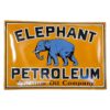 Elephant Petroleum Emaille Bord - 60 x 40cm | Fiftiesstore