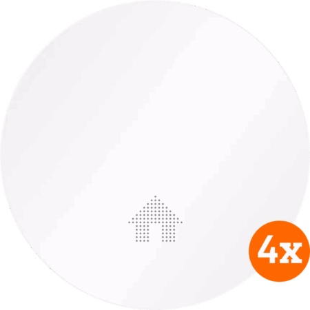 Elro Rookmelder FS4610 Crème (10 jaar) 4-pack
