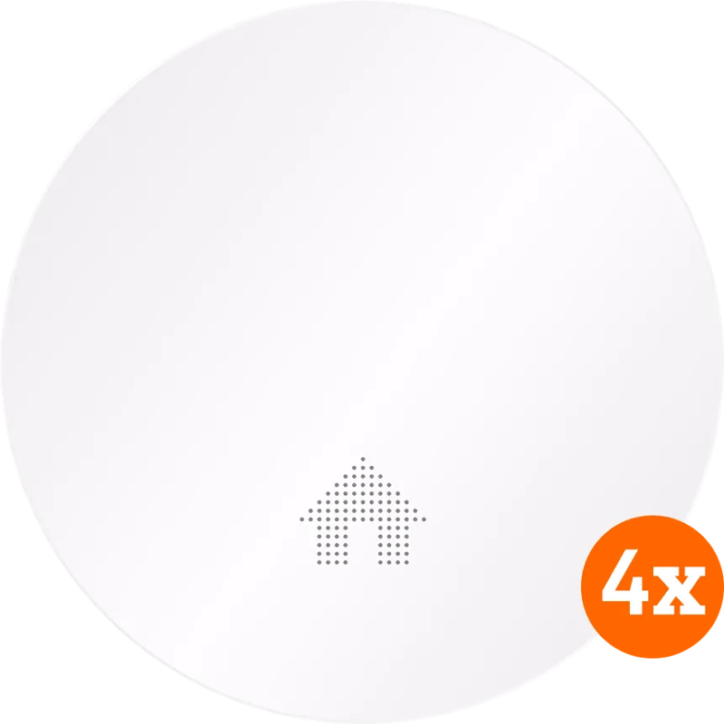 Elro Rookmelder FS4610 Crème (10 jaar) 4-pack