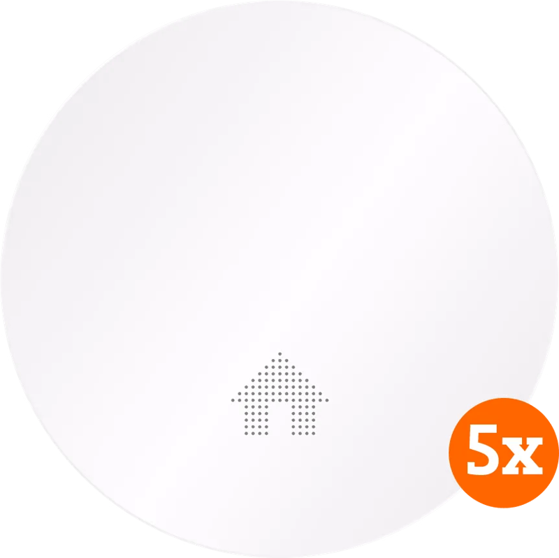 Elro Rookmelder FS4610 Crème (10 jaar) 5-pack