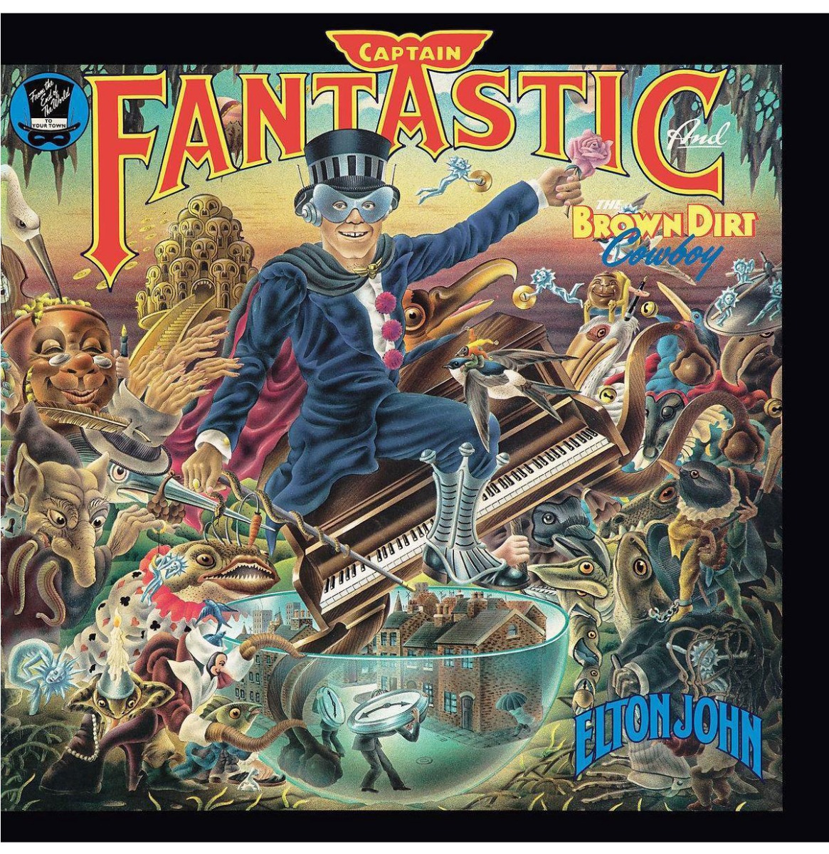 Elton John - Captain Fantastic And The Brown Dirt Cowboy (Remastered From The Original Analogue Tapes) (LP) | Fiftiesstore
