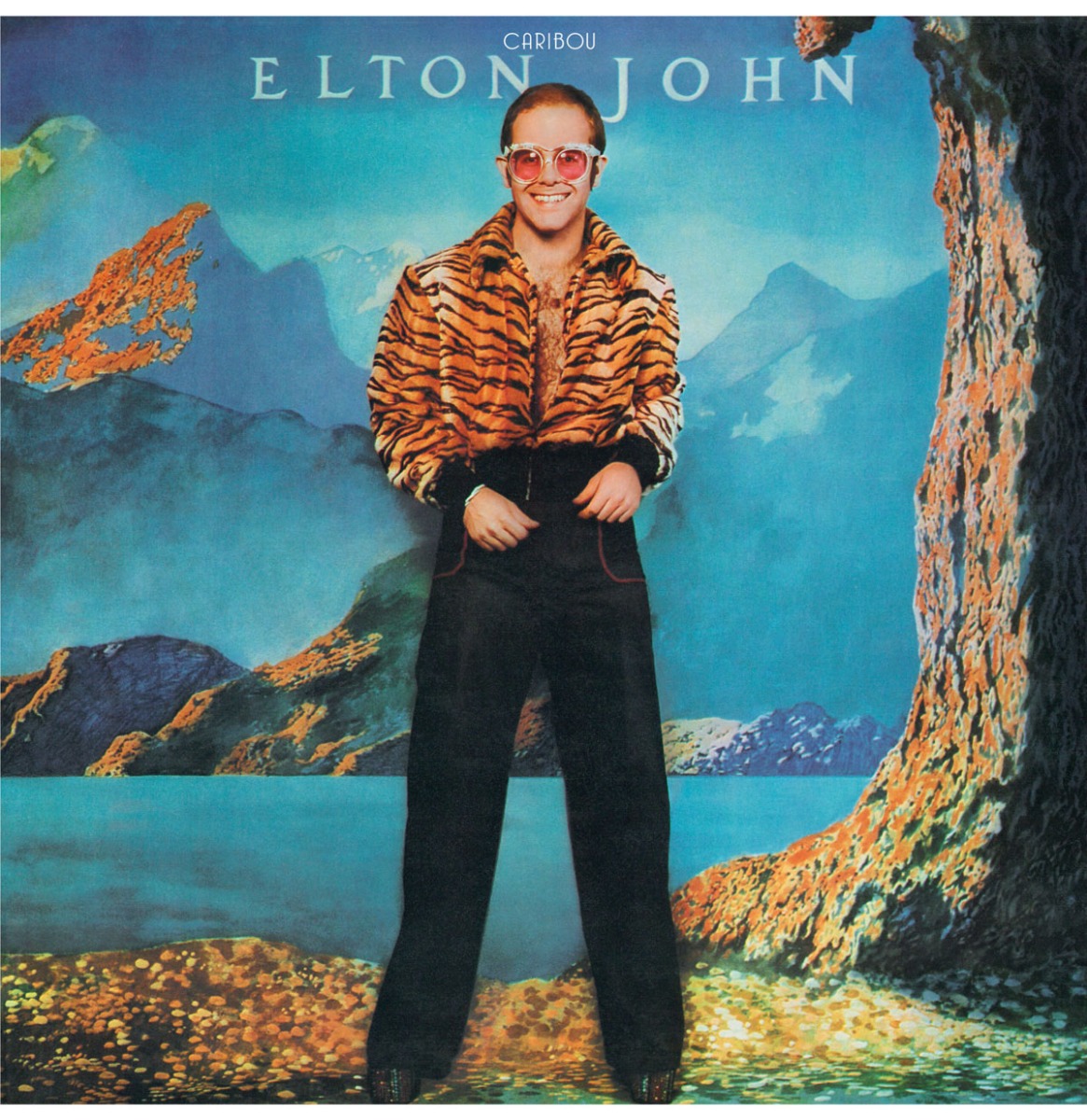 Elton John - Caribou: 50th Anniversary Edition (Blauw Vinyl) (Record Store Day 2024) 2 (LP) | Fiftiesstore
