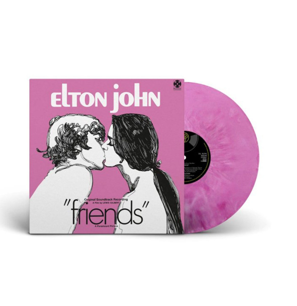 Elton John - Friends (Gekleurd Vinyl) (Indie Only) (LP) | Fiftiesstore