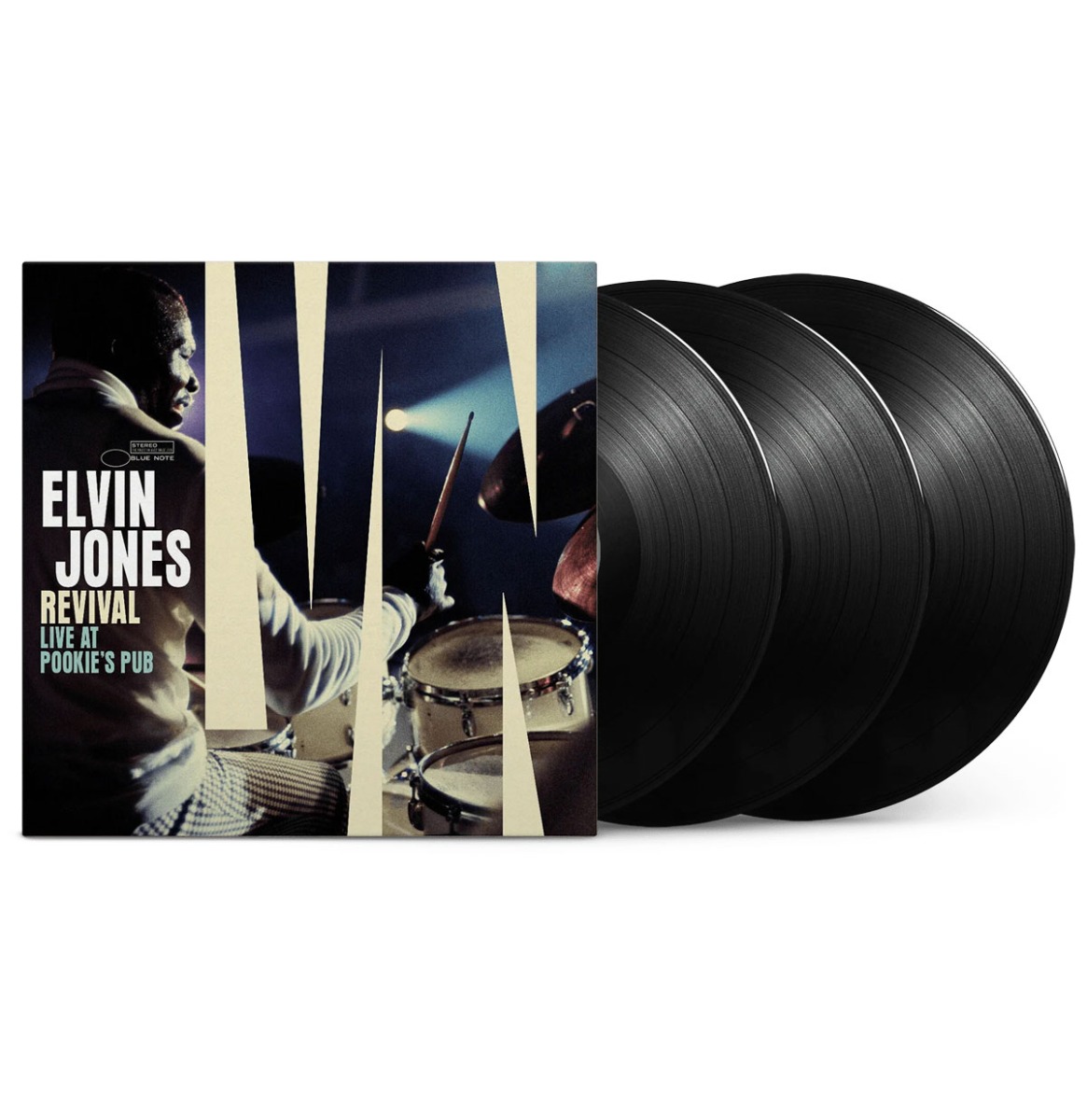 Elvin Jones - Revival: Live At Pookie's Pub 3 (LP) | Fiftiesstore