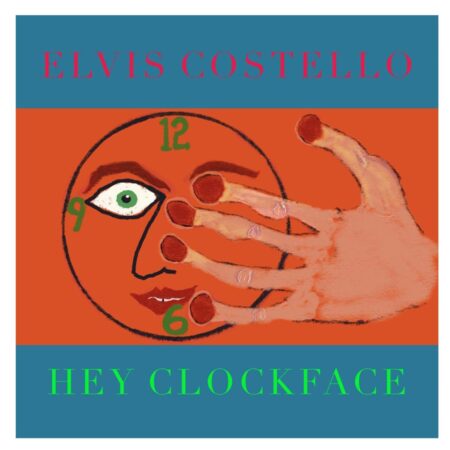 Elvis Costello - Hey Clockface 2 Transparent Red Colored Vinyl (LP) | Fiftiesstore